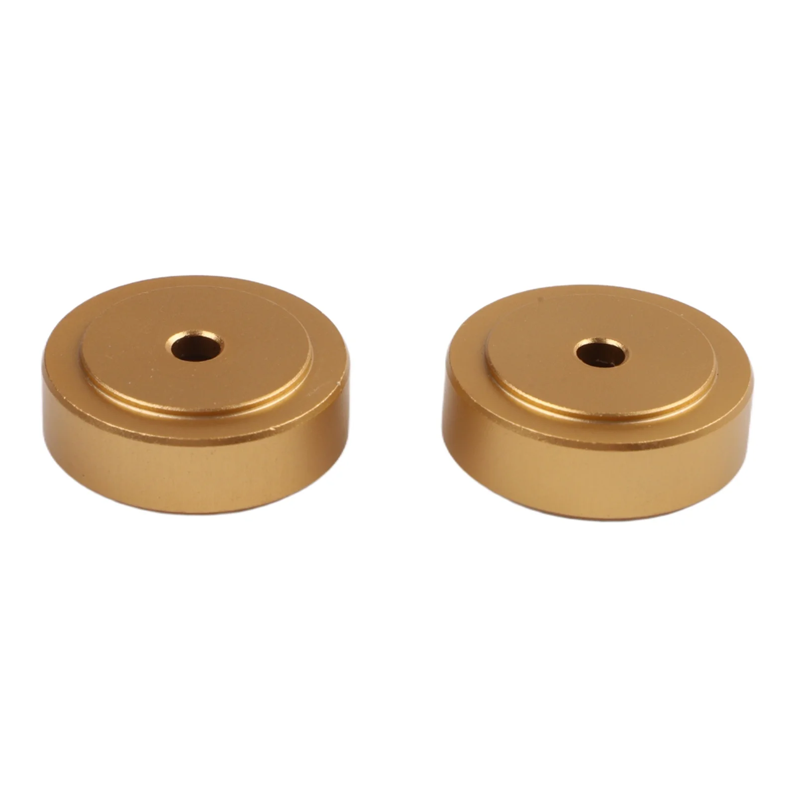 8 Brass Chopping Board Feet with Non-Slip Rubber Base for Securing Wooden or Composite Cutting Boards in Place