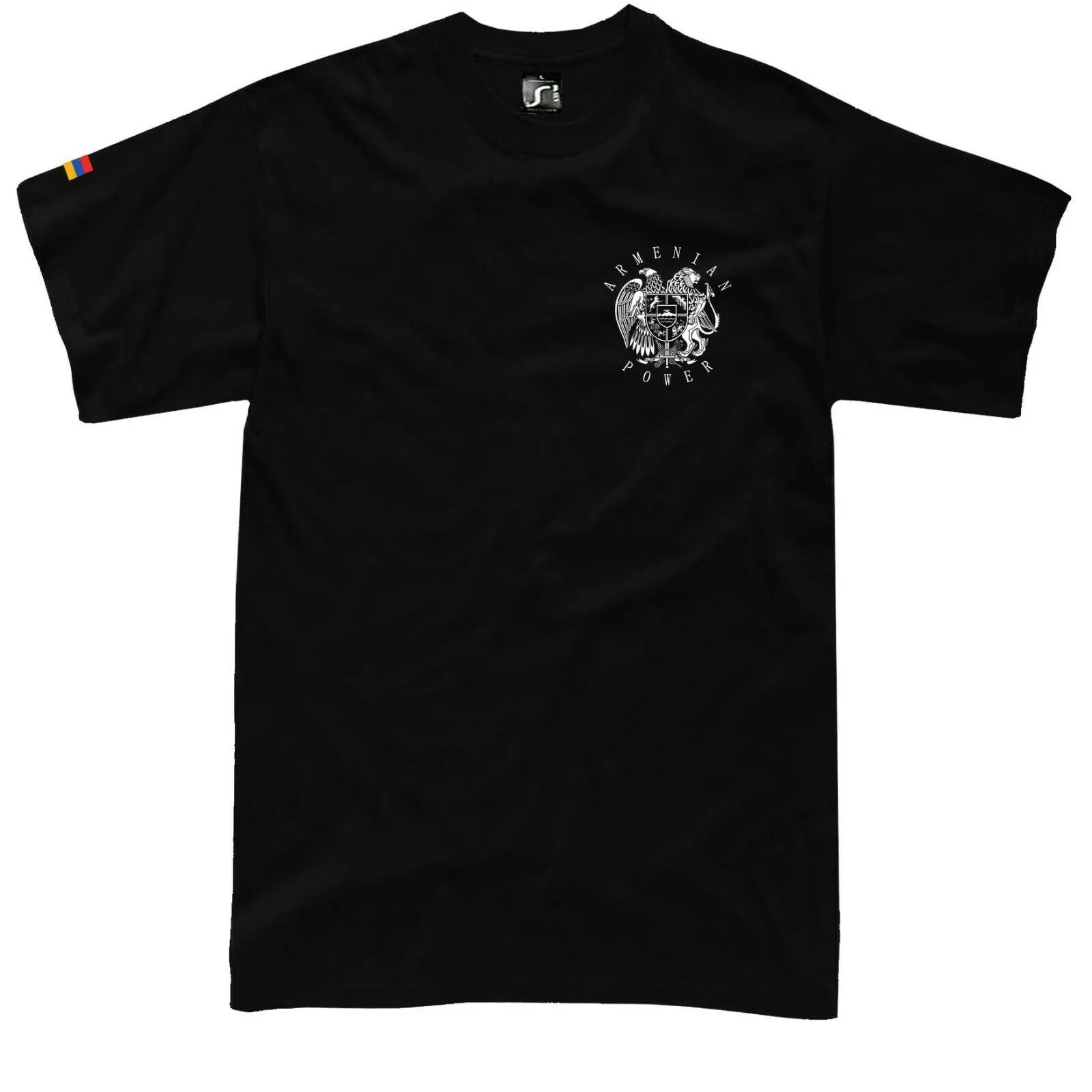 Armenian Power Coat of Arms T-Shirt. Summer Cotton O-Neck Short Sleeve Mens T Shirt New S-3XL