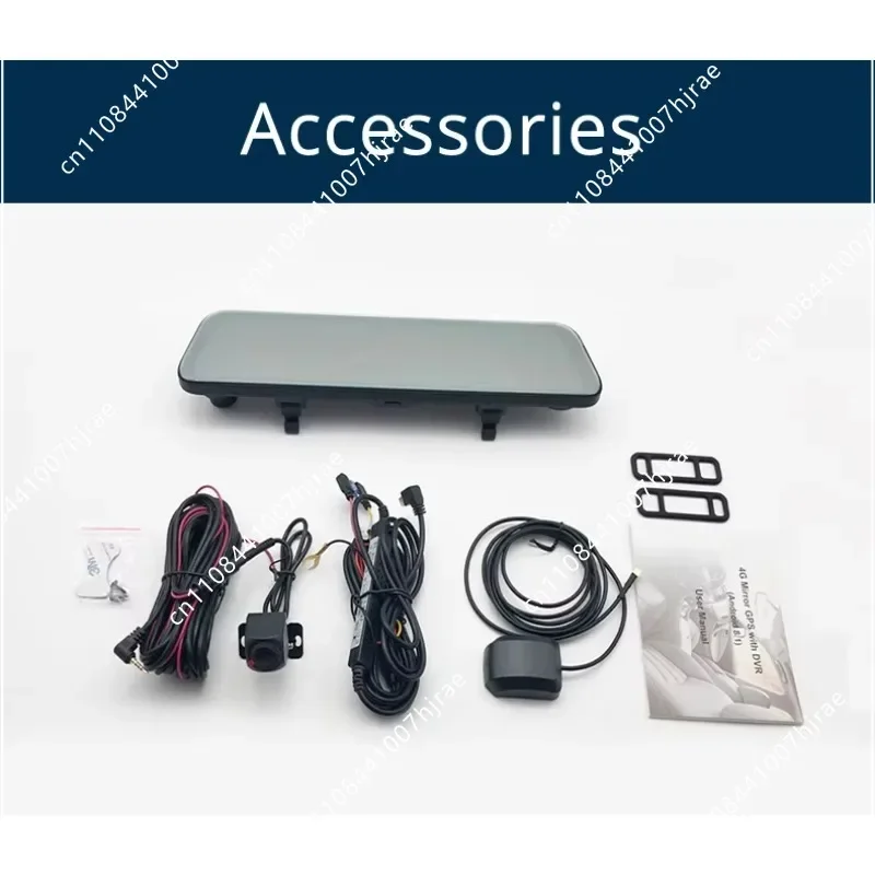 Mini Dual‑Lens 1080P 4G WiFi Car DVR Rotatable USB Vehicle Camera Wide View Angle GPS G‑Sensor Fuel Cut‑off Function Dash Cam view 3