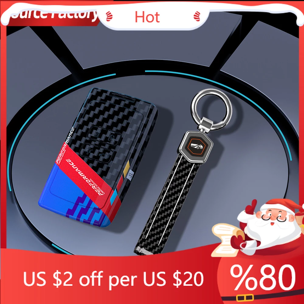 

Внутренние молдинги из АБС-пластика, карбоновый чехол для ключей от автомобиля для Renault Koleos Scenic 4, Arkana Dacia Sandero Card Captur Megane Talisman Es