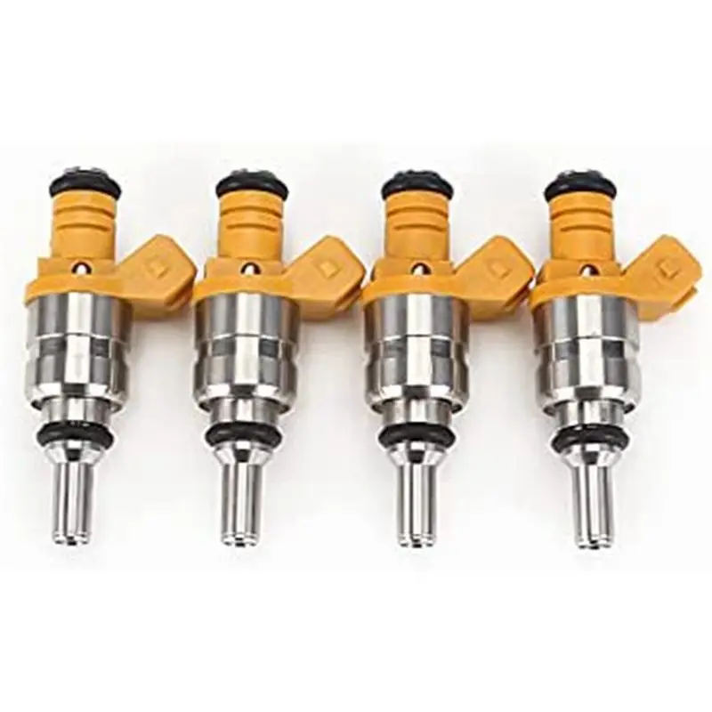 4Pcs Fuel Injector Nozzle Flow Matched Fuel Injector 0K30E13250 For KIA Rio 1.6L 1.5L 2001-2005 0K30E-13250 Car Supplies-N25R