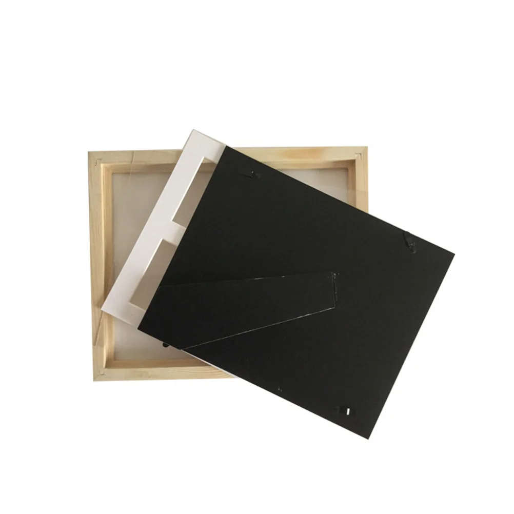 Kit Cetak Tangan dan Kaki Bayi Bingkai Foto Kayu Berwarna Bantalan Tinta untuk Dekorasi Kamar Bayi Hadiah Bingkai Cetak Kaki Bayi