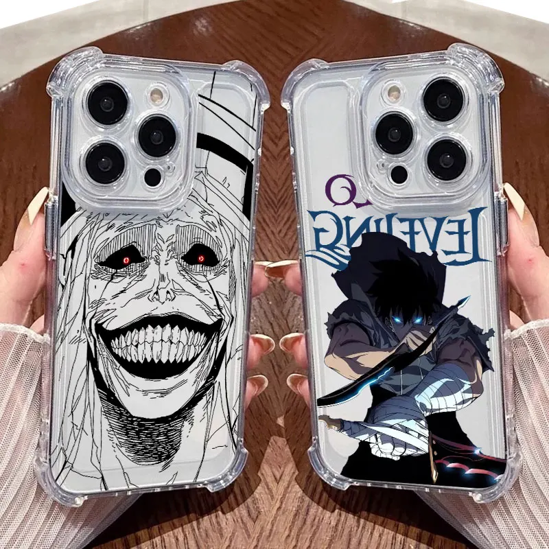 Чехол для телефона Solos-Leveling ARISE Anime для Xiaomi 17T Pro 5G 15T 12T 15 F7 Ultra POCO F7 M7 X4 X5 X7 X8 Pro Max, мягкий прозрачный чехол