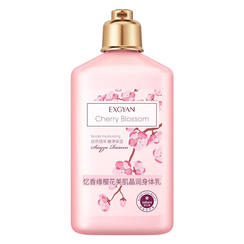 Moisturizing Hydrate Cherry Blossom Body Lotion Lock Water Anti Aging Brightening  Repairing Improve Skin Elasticity