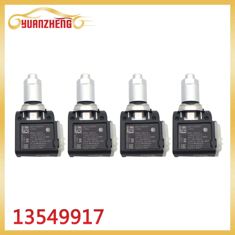 

TPMS Tire Pressure Monitor Sensor 13545364 13549917 New For Buick Enclave I For GMC Canyon Savana For Cadillac Chevrolet 433MHz