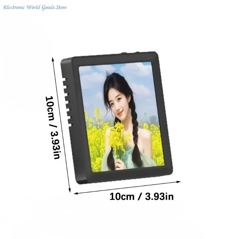 A3PD On Frame con reproductor música inalámbrica y compatibilidad con tarjetas para decoración del hogar