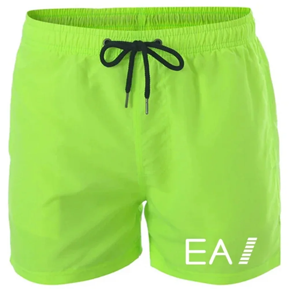 2024 Zomer Nieuwe Bedrukte Strandbroek Sexy Zwemshorts Heren Badkleding Ademende Surf Sneldrogende Casual Shorts