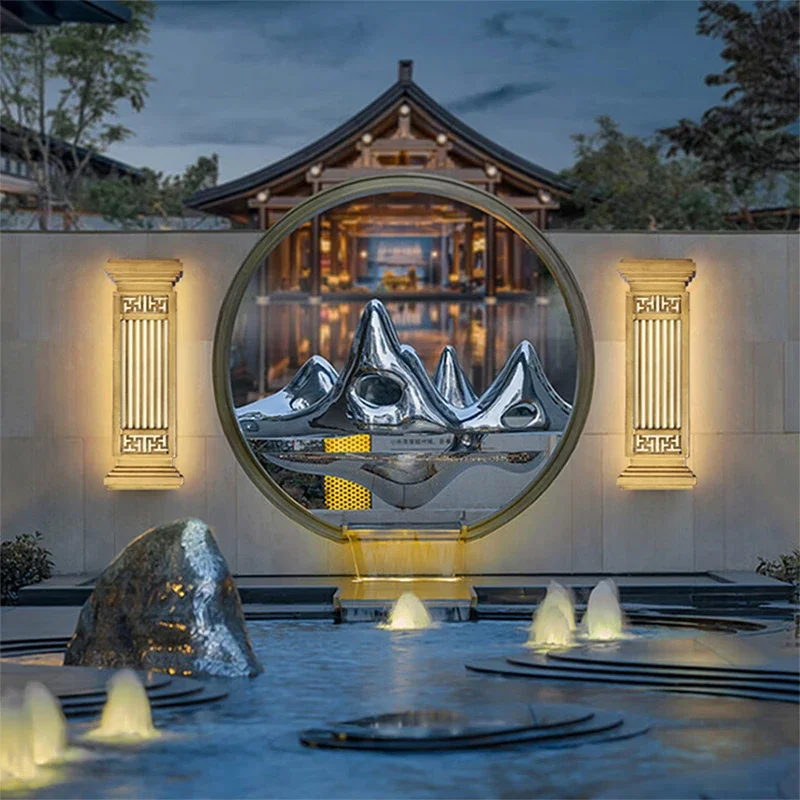 SOFEINA Contemporary LED Outdoor Wall Lamps Electric Simplicity Waterproof Balcony Hallway Courtyard Villa Gate Hotel