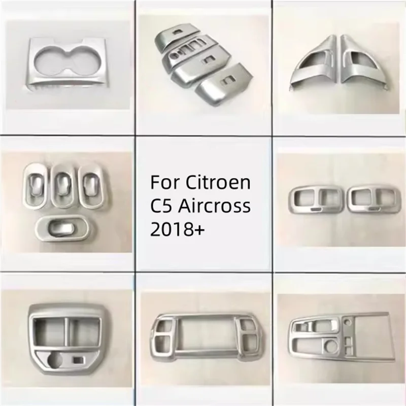 LHD For Citroen C5 Aircross 2018 - 2024 Interior Decorative sticker for the function buttons of the shift frame of a car