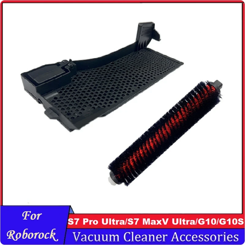 

For Roborock S7 Pro Ultra /S7 MaxV Ultra/ G10/G10S Vacuum High-Speed Dock Self-Cleaning Brush& Base Station Filter Sinks