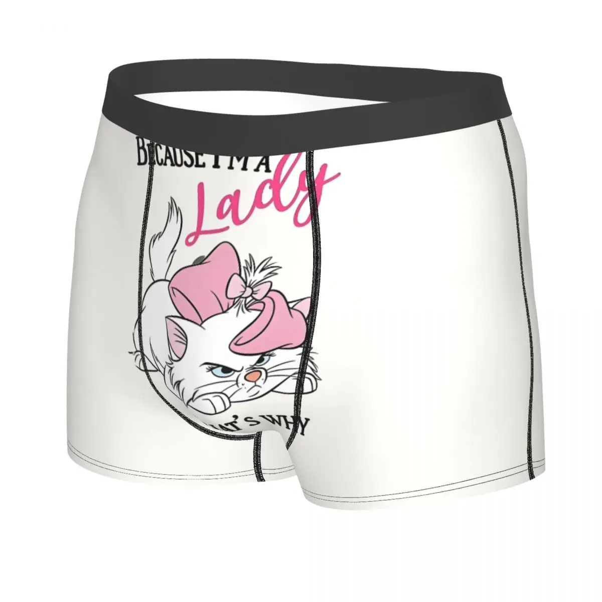カスタム男性クールマリー猫かわいい下着子猫フィルム弓ボクサーブリーフストレッチショーツパンティーパンツ