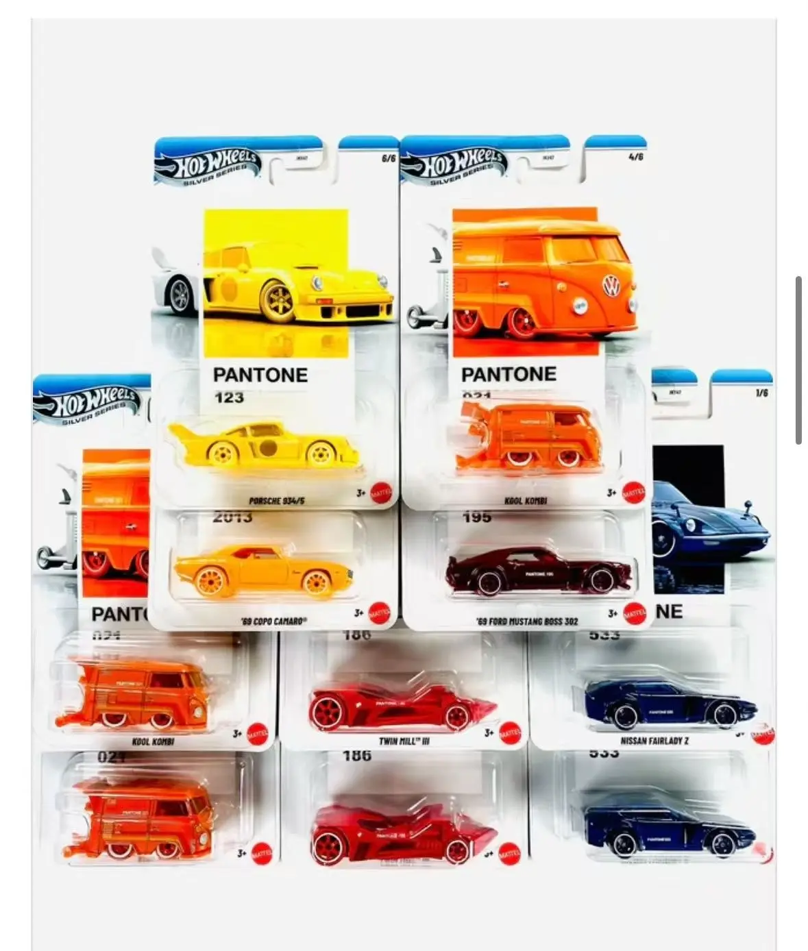 Neue Hot Wheels Pantone Serie Autos Modell Porsche Klasse Puka 1:64 Simulieren Legierung Auto Modell Benutzerdefinierte Sammeln Dekoration Spielzeug Geschenk