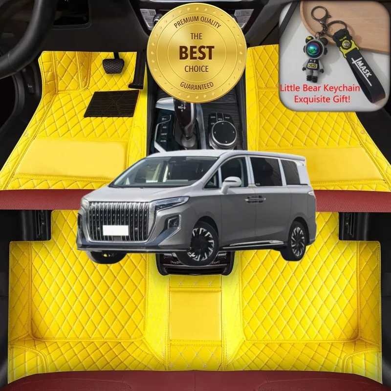 

Customized Fit for Hongqi HQ9 Car Floor Mats Car Accessories Tailored Waterproof Auto Carpet Liner Mats Left/Right-hand Drive