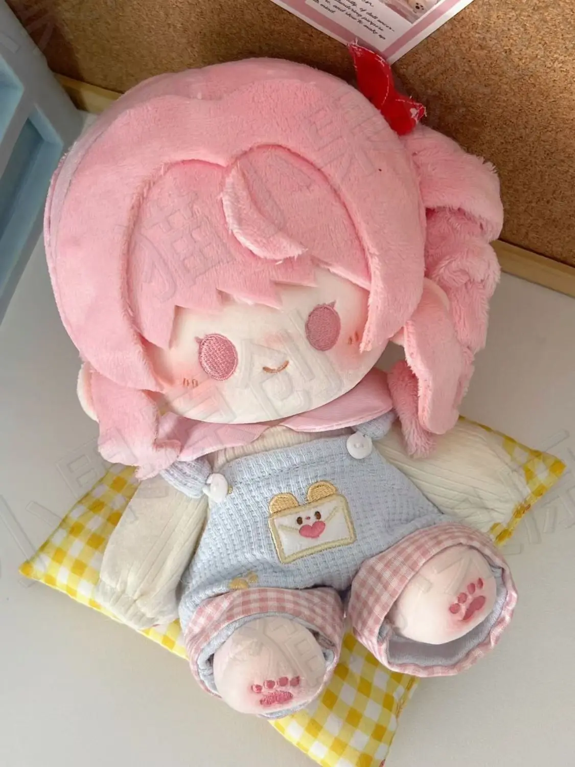 

Original Anime Girl AKIYAMA MIZUKI Attributes Cotton Doll Body Cartoon Figures Plush Dolls Body Cosplay Dress Up Toys Gift