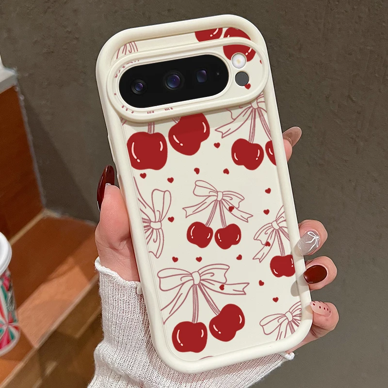 Niedliches Muster, weiche TPU-Handyhülle für Google Pixel 9 Pro XL 8A 8 7 Pro 7A, stoßfeste Silikon-Schutzhülle für Pixel 8 9 Pro