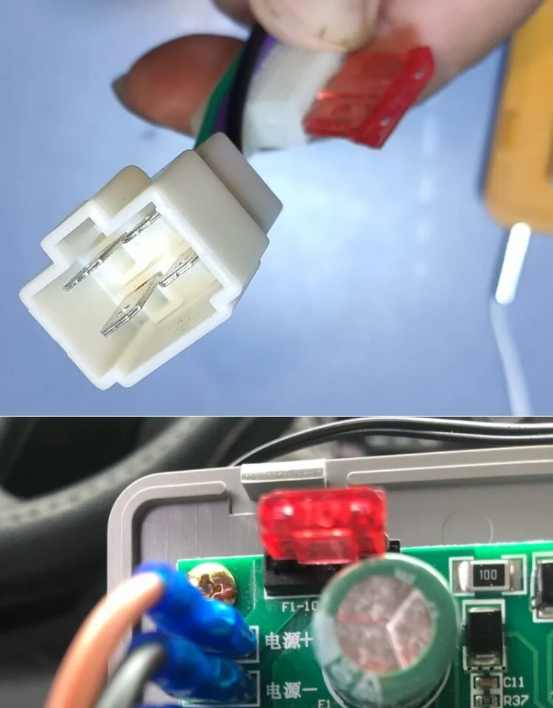 For 12V 24V DC Inverter Parking Air Conditioner Remote Control Board Hidden Truck Cab Retrofit AC Control Panel