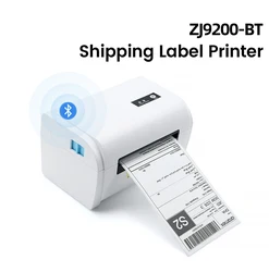 Wireless Bluetooth Thermal Label Printer Small Shipping Label Printer 4x6 Inch Compatible with iPhone Android Window Mac OS