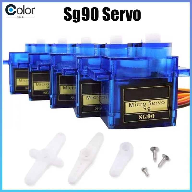 

2 шт./4 шт./лот Sg90 Серводвигатель Micro 9g 180 360 градусов крепление Sg90 комплект без металлической шестерни Pro Rc автомобиль игрушечный самолет Arduino Uno Diy