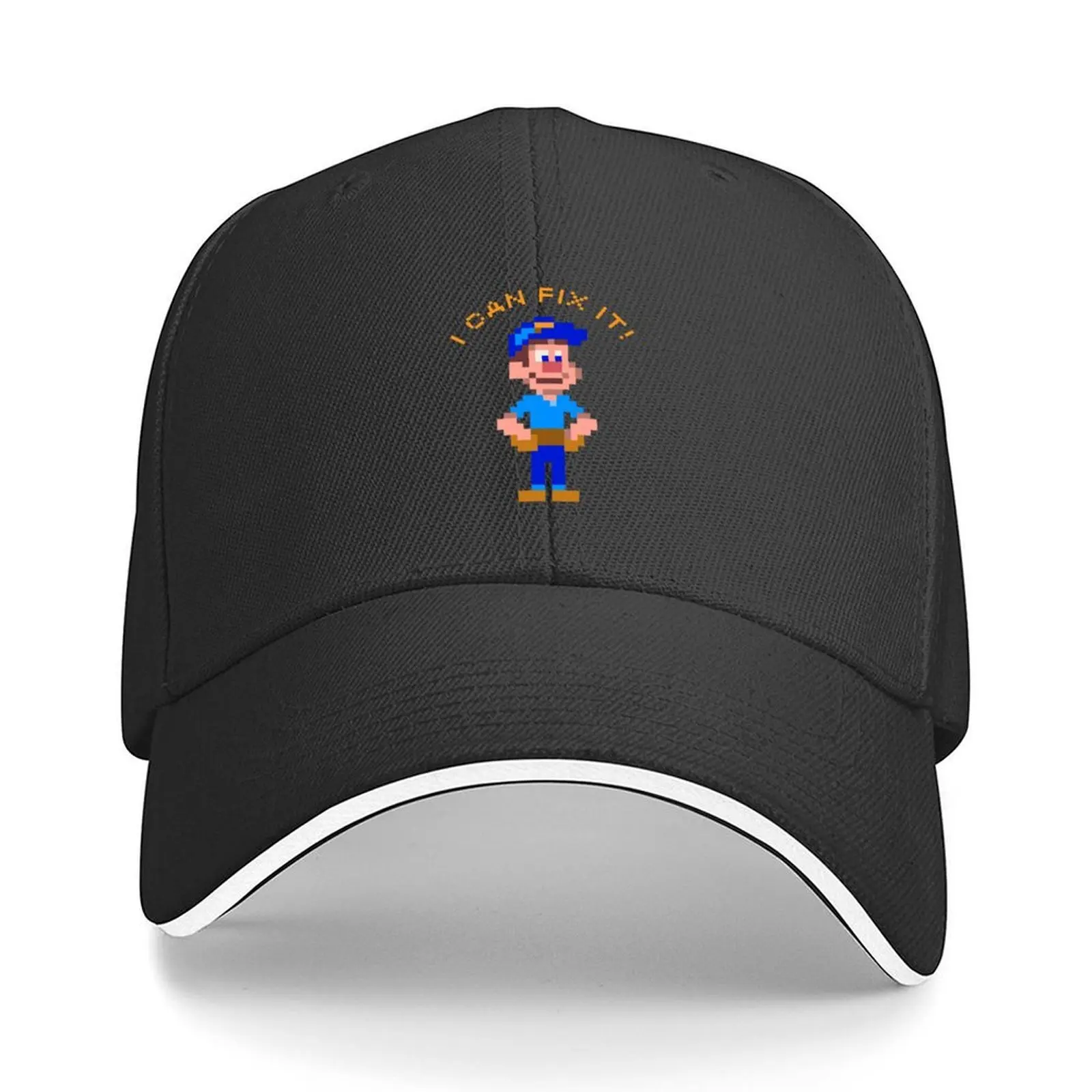 

I Can Fix It! - Felix the Arcade Handyman Baseball Cap Christmas Hat cute Custom Cap Brand Man cap Baseball Men Women's
