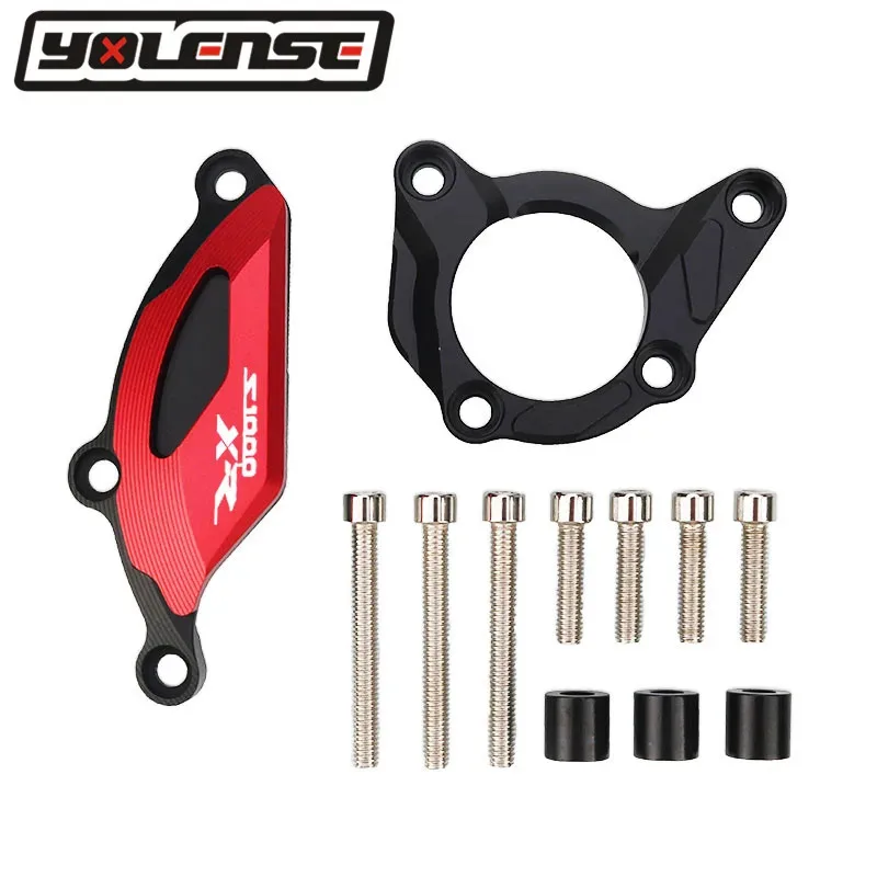 

Motorcycle CNC Aluminum Engine Stator Starter Cover Frame Slider Protector For S1000RR S1000XR S1000R S1000 XR 2015-2018