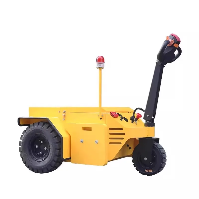 

Electric tractor, small trailer head, walking type, factory handling, transshipment, pulling goods, airport warehouse