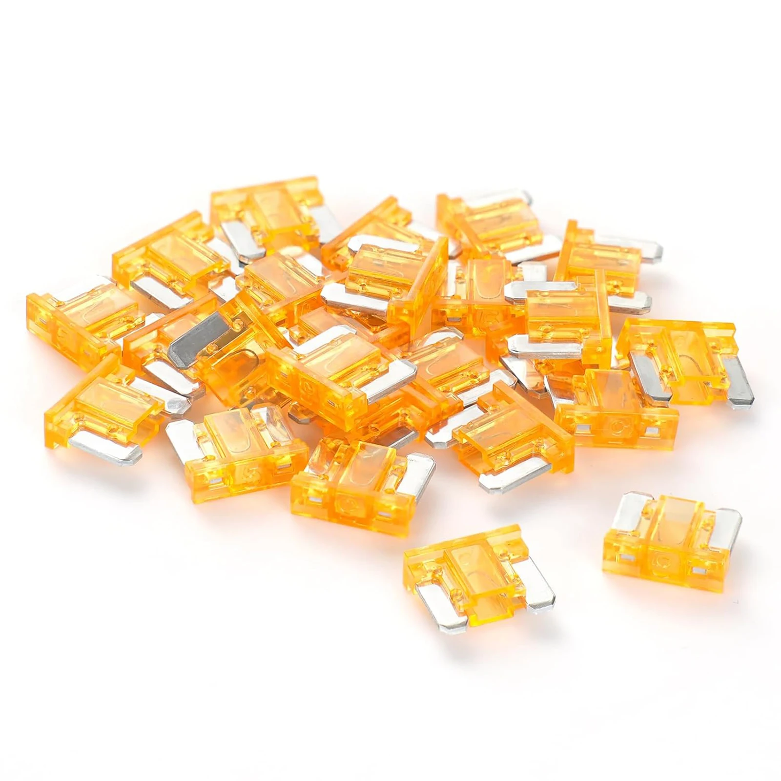

100pcs Micro Blade Fuse 2A 3A 5A 7.5A 10A 15A 20A 25A 30A 35A Car Auto Fuses Low Profile Mini Size For Truck Campervan