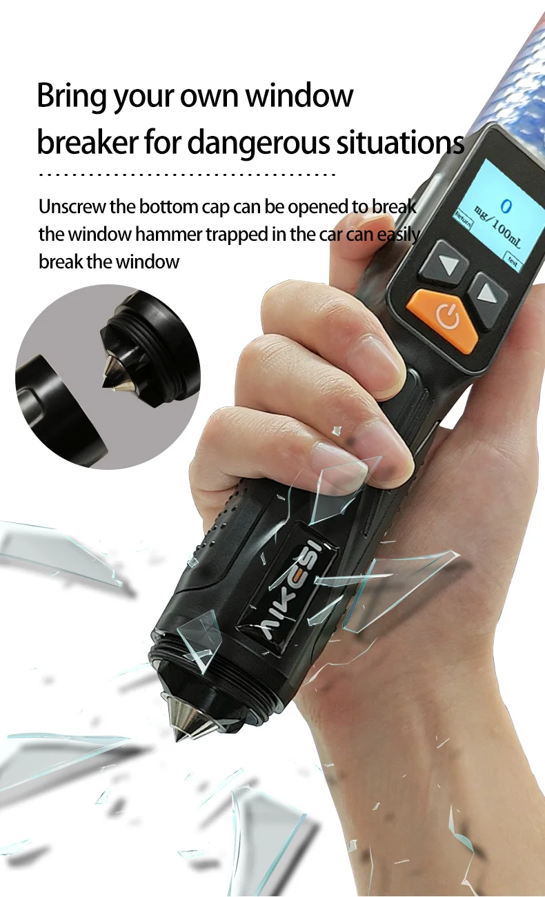 아이케시 공장가 전문 LCD 디지털 디스플레이 알코올 테스터 음주 측정기 OEM ODM OBM