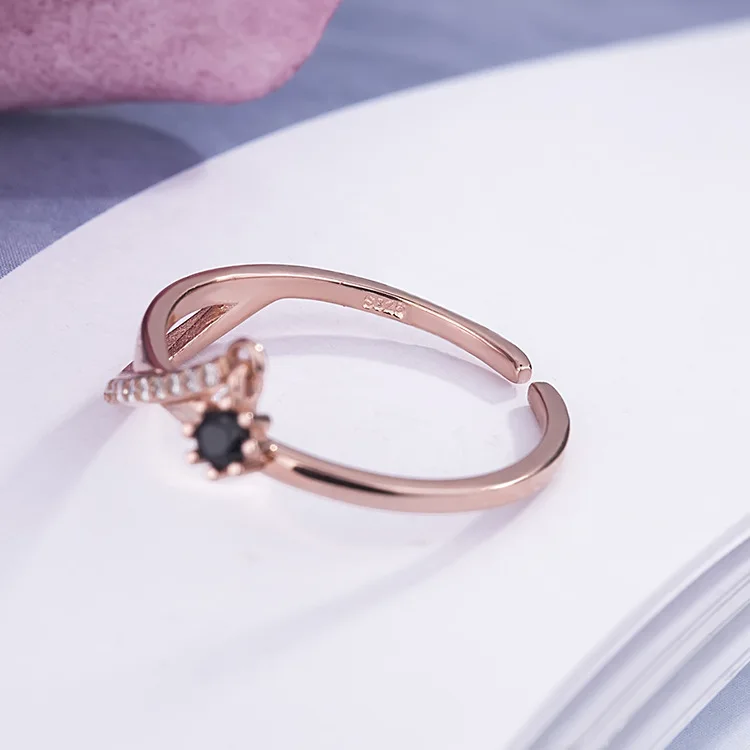 

925 Sterling Silver Cross Style Pendant Class Ring