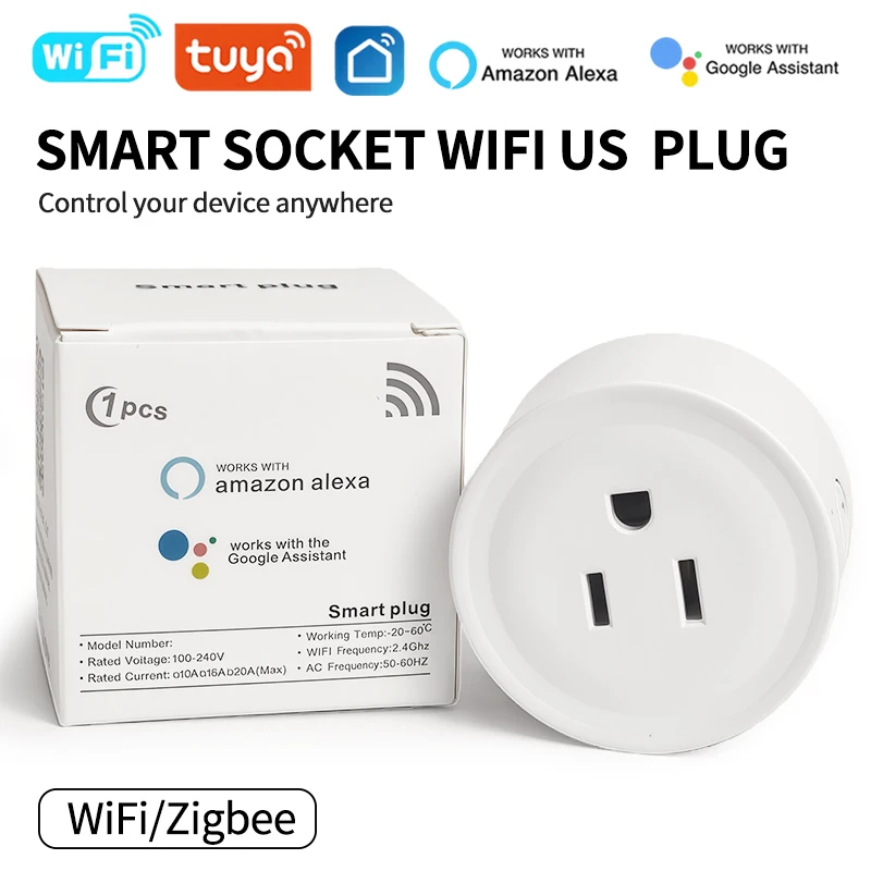 WiFi Smart Plug with Voice Control