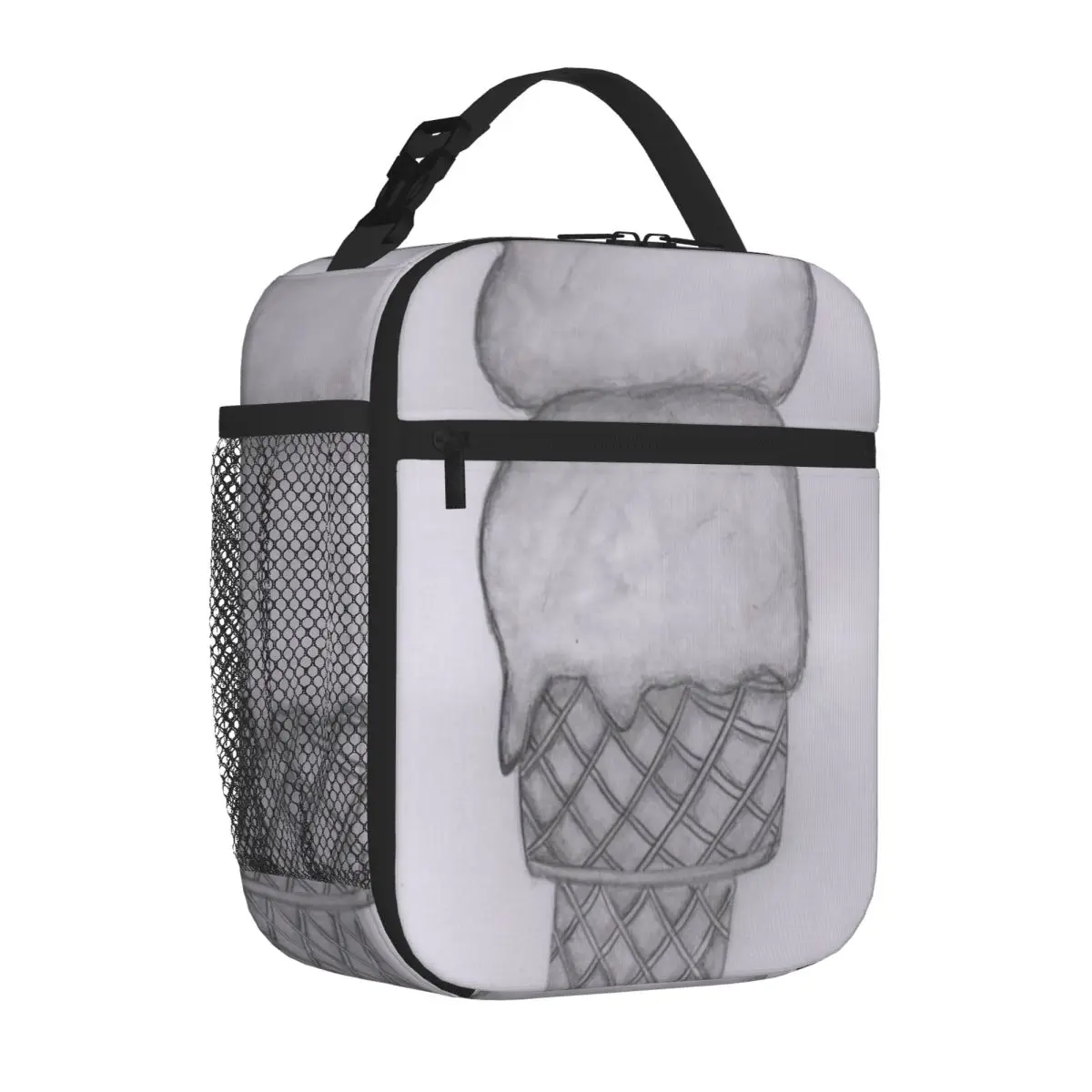 Hot Sale Ice Cream Light Luxury Insulated Food Bag High School Reusable Lunch Bag