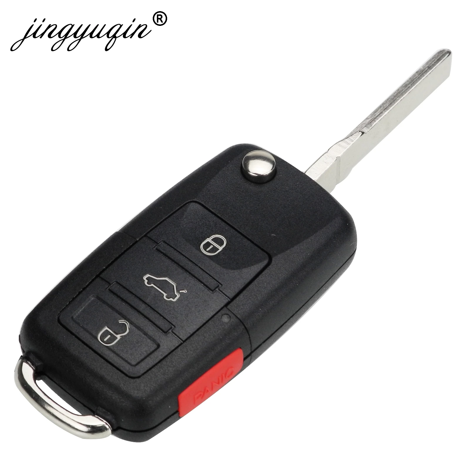 jingyuqin 1J0959753AM Car Remote Key for VW Beetle Golf Passat Jetta 315Mhz ID48 1J0 959 753 AM 5FA008399-30 2000-2006 Key Fob