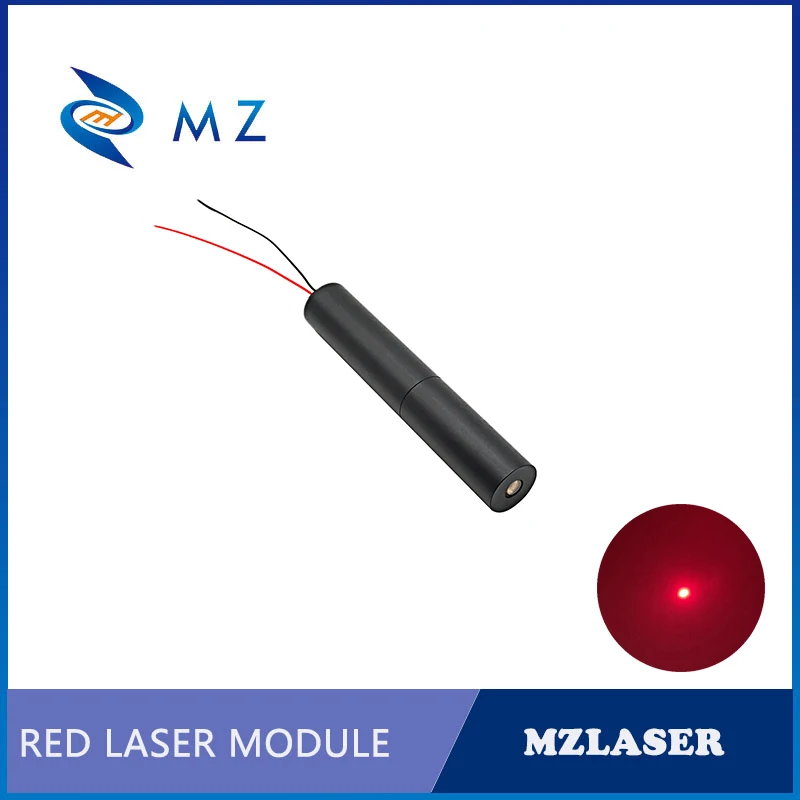 Red Dot Laser Diode Module Hot Selling Compact D16mm 650nm 10mw 20mw 30mw 50mw 100mw Industrial Grade Dot Laser