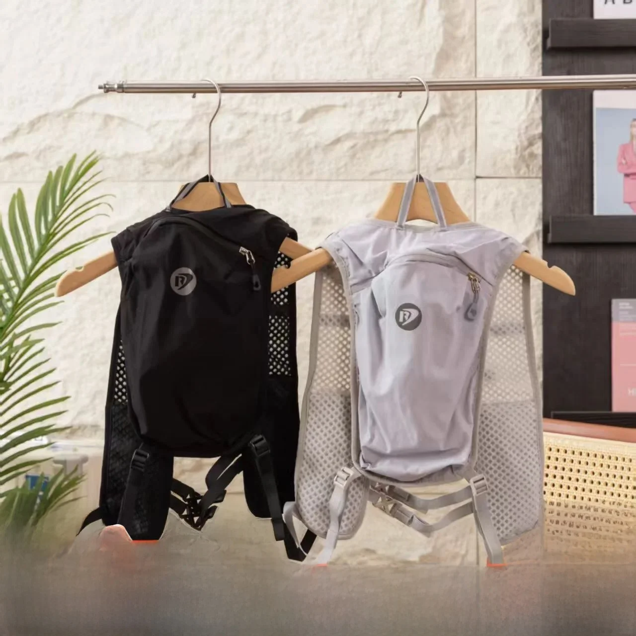 

Outdoor Sports Reflective Vest Bag Multi-ket Adjustable Men's Fiing Str Bag Youth Trendy Summer Loose Fit Zipper Closure