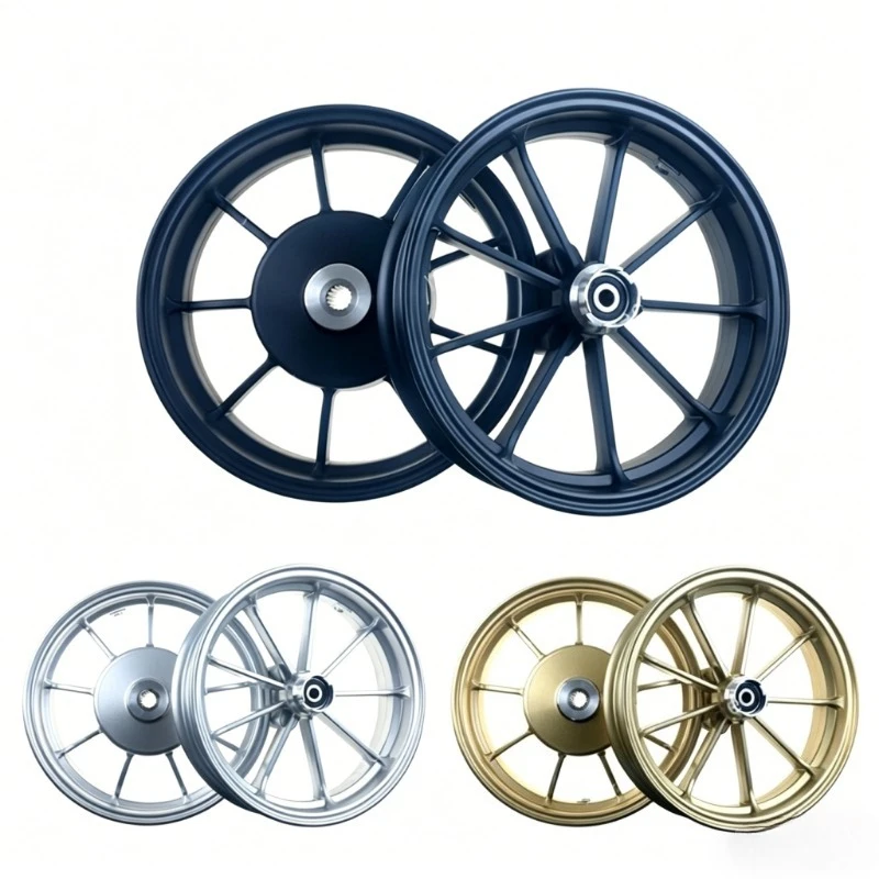 FOR  New JOG50 Yinsha Yinlong 2 3 4 5 generation modified 9 nine claw wheel rims aluminum steel rims 10 inch wheels