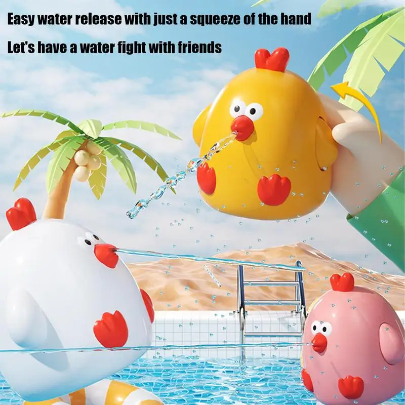 

Kids Water Toys Adorable Animal Shaped Toy Sprayer Large Capacity Easy To Fill Outdoor Toys Squeeze Water Spray Toy Swimming