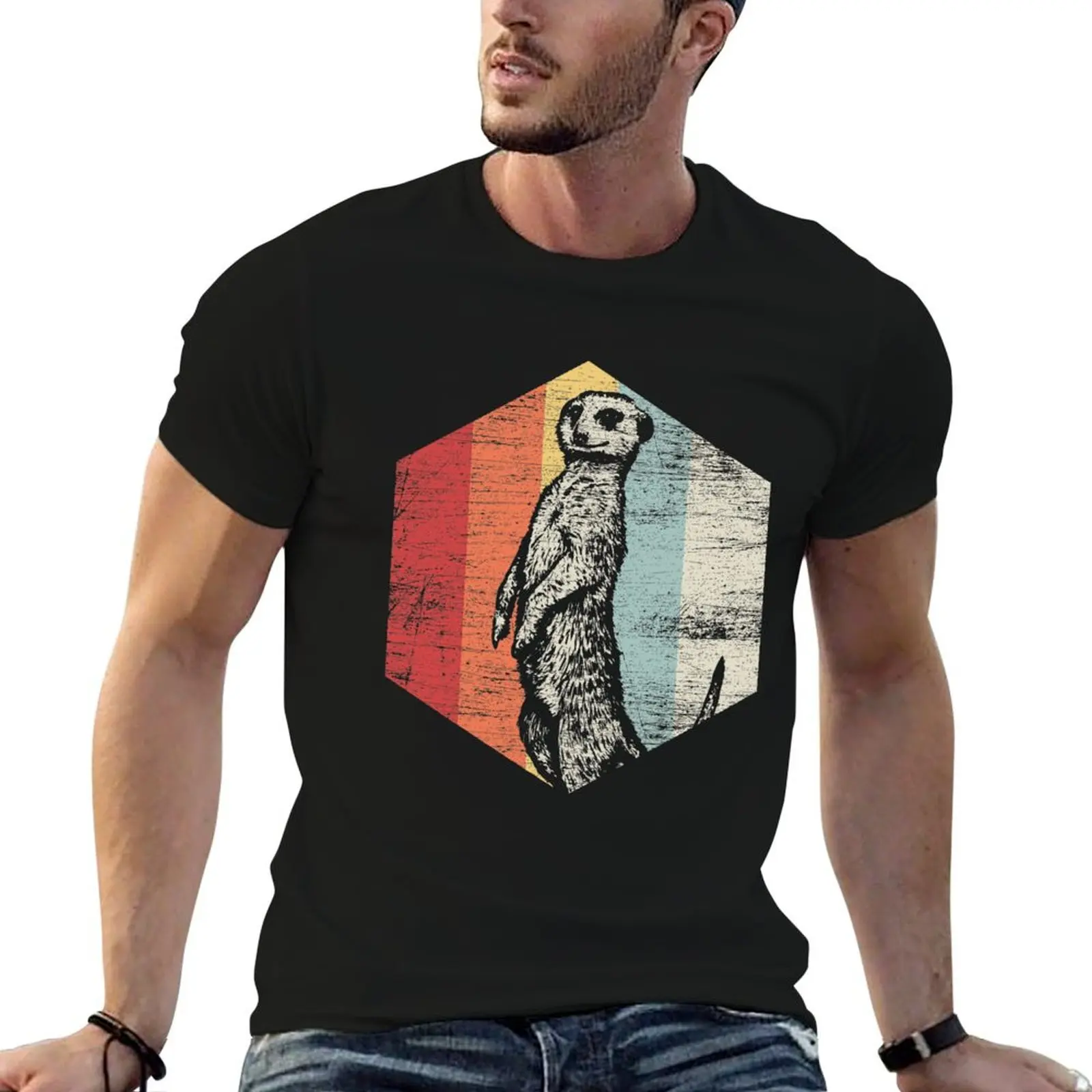 

t man plain shirt man funny meerkat shirts T-Shirt t