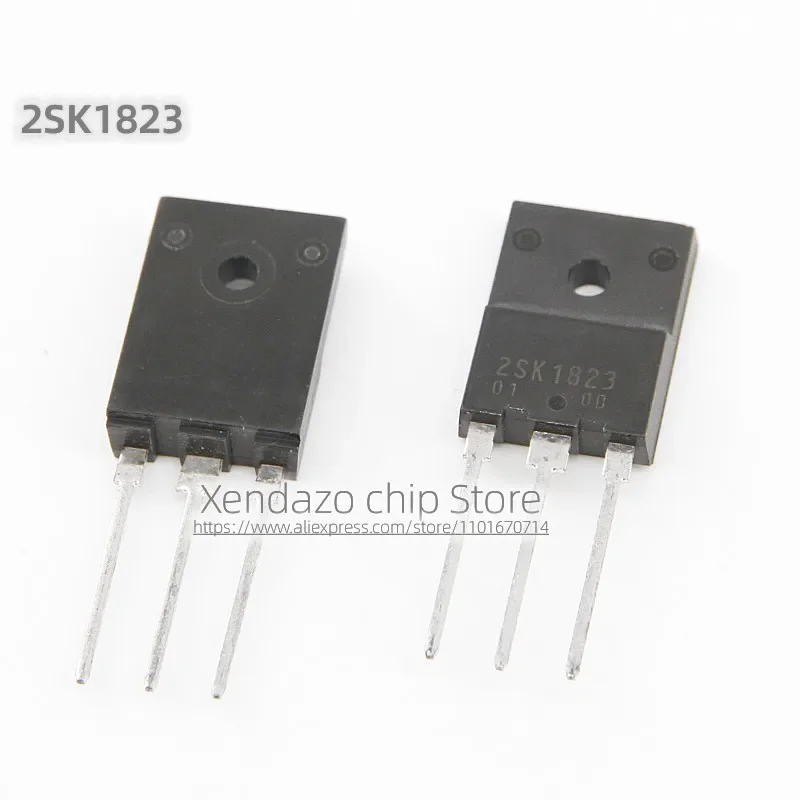 5pcs/lot 2SK1823 K1823 TO-3PF package Original genuine 50A 60V MOS field-effect transistor