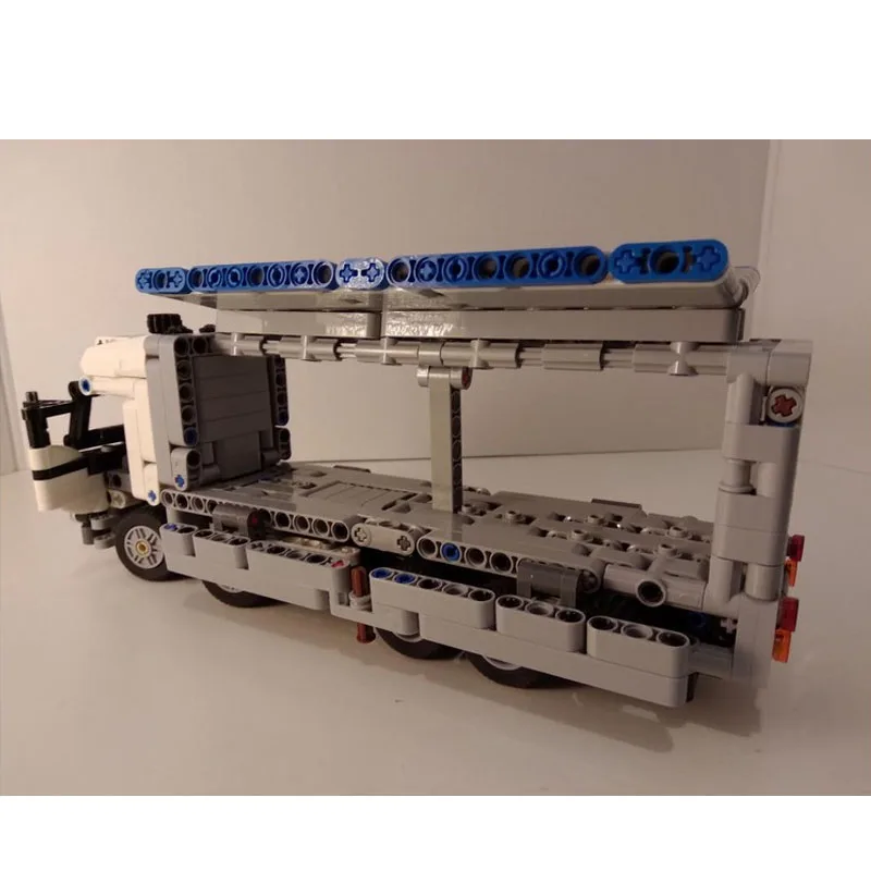 

Конструктор MOC-176074: Новая модель грузовика-контейнеровоза, 803 детали, подарок на день рождения для мальчиков