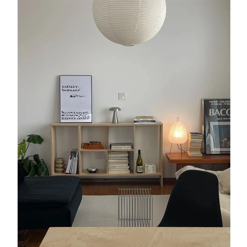 خزانة البتولا المحيط مجلس الرف من الأرض إلى الأرض خزانة تخزين متعددة الطبقات عرض المنزلية خزانة عرض رف الكتب #5