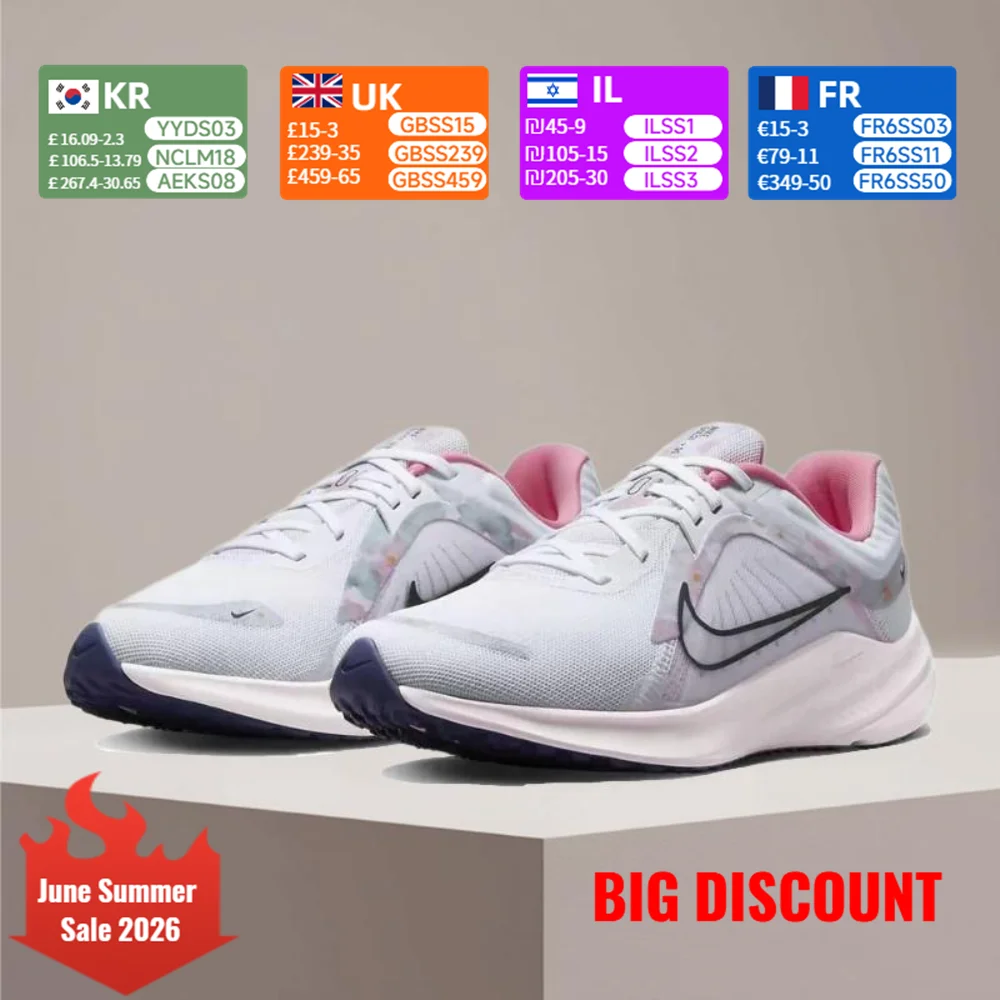 

Nike Quest 5 Women's Low-Top Casual Classic Versatile Training Running Shoes - Comfortable, Durable, Breathable FB6944-100