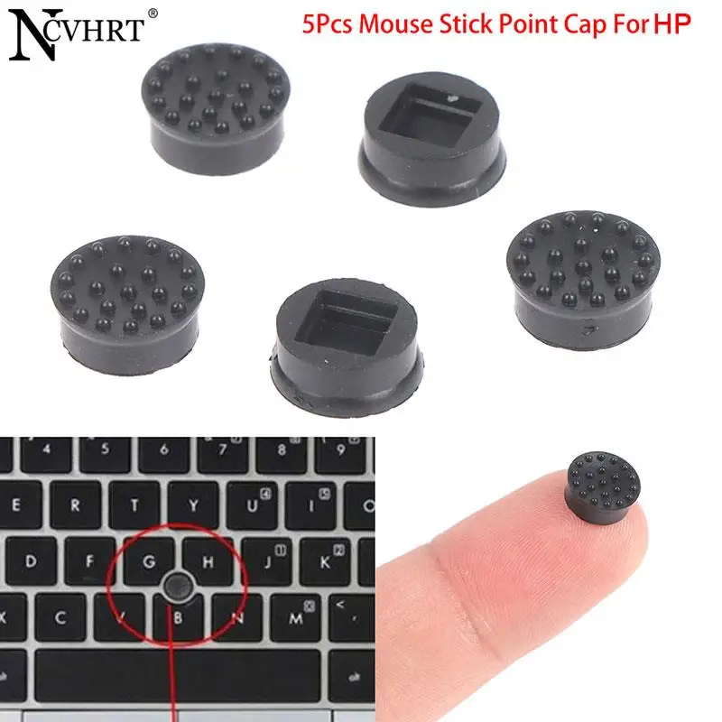 5Pcs/lot Laptop Keyboard Trackpoint Pointer Mouse Stick Point Button Caps For HP Laptop 8mm