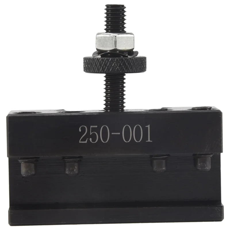 3 Pcs Quick Tool Change Holder Turning Facing Lathe Parting Blade, 2 Pcs 250-001 & 1 Pcs 250-002-ABHG