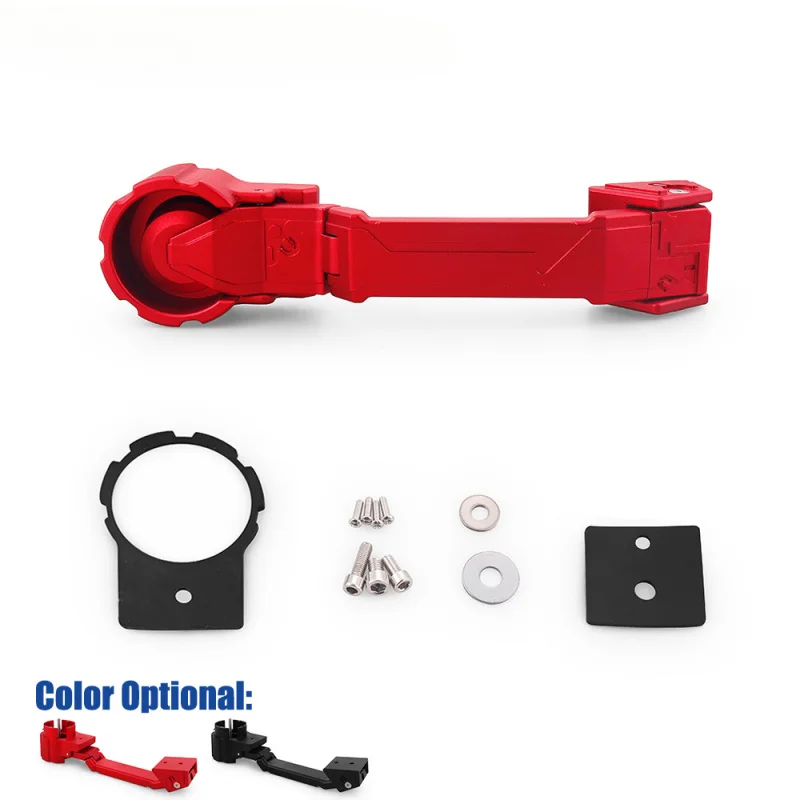 

Aluminum Red/Black Car Exterior Mechanical Door Handle for Jeep Wrangler JK 2007-2017 Car Doors Styling