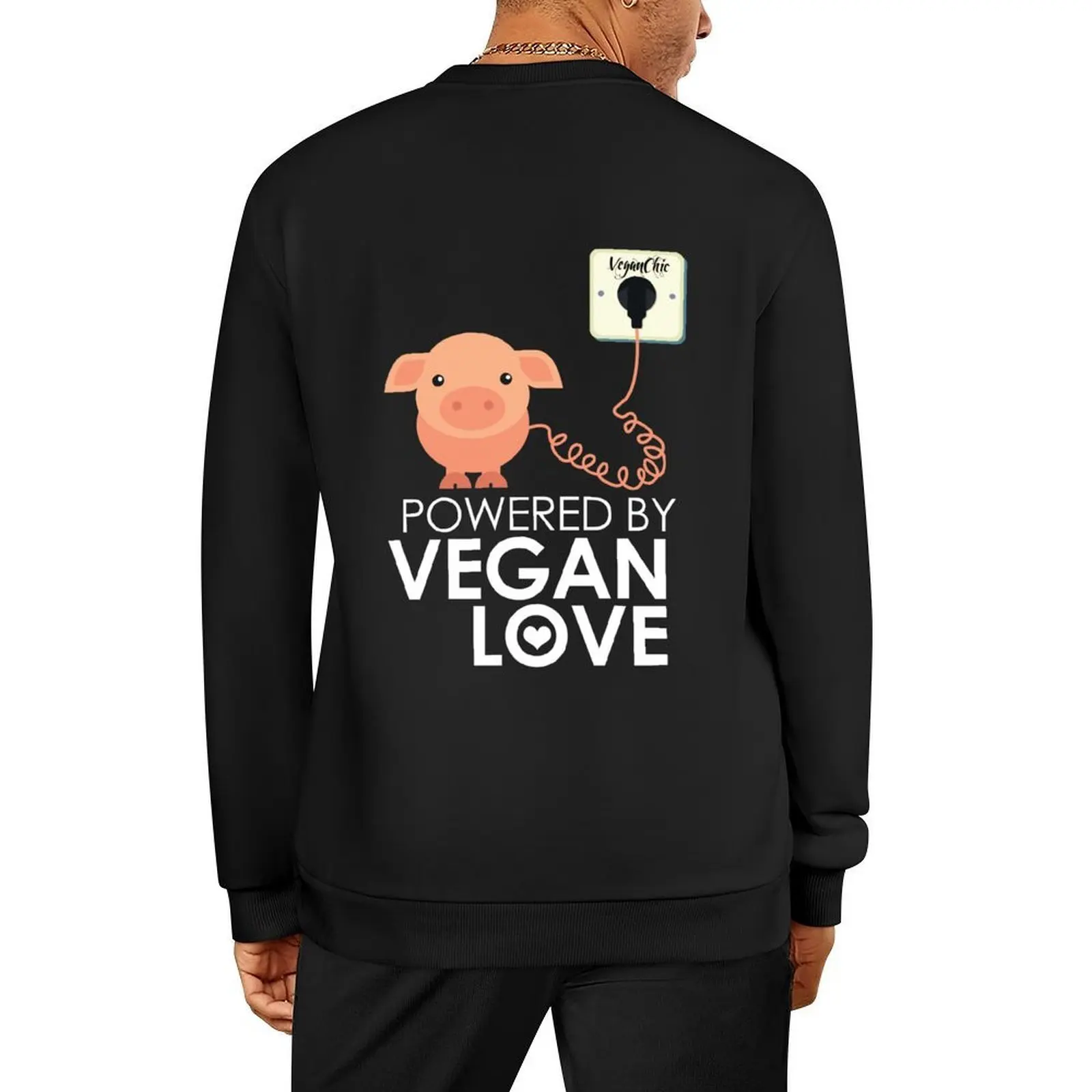 

VeganChic ~ Powered By Vegan Love Pullover men's coat korean autumn clothes men's clothes autumn jacket men sweatshirt male