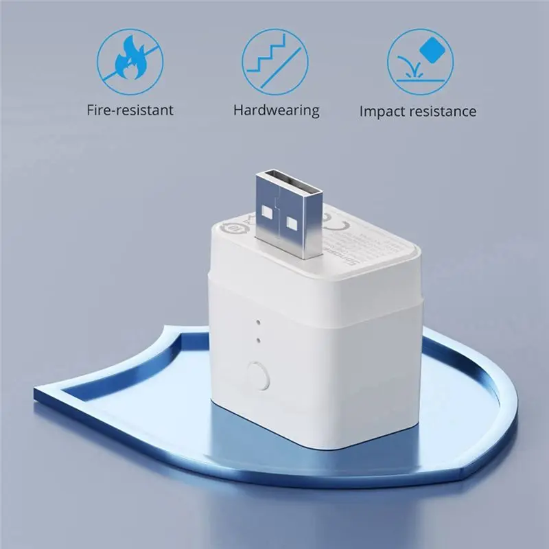 

[LXYA68Z!] Zbmicro USB Smart Adaptor Zigbee 3.0 Repeater Fast Charging, Data Transfer, Remote Control Via Ewelink & Alexa