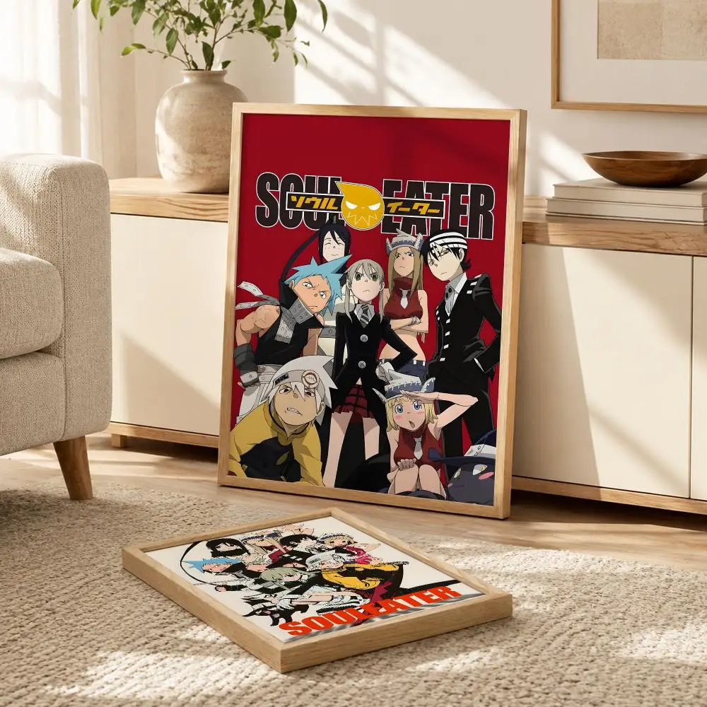 S-Soul E-Eater Anime Poster Modern PP Paper Wall Decorative for Cafe Office Bar Home Wall Decor Gift