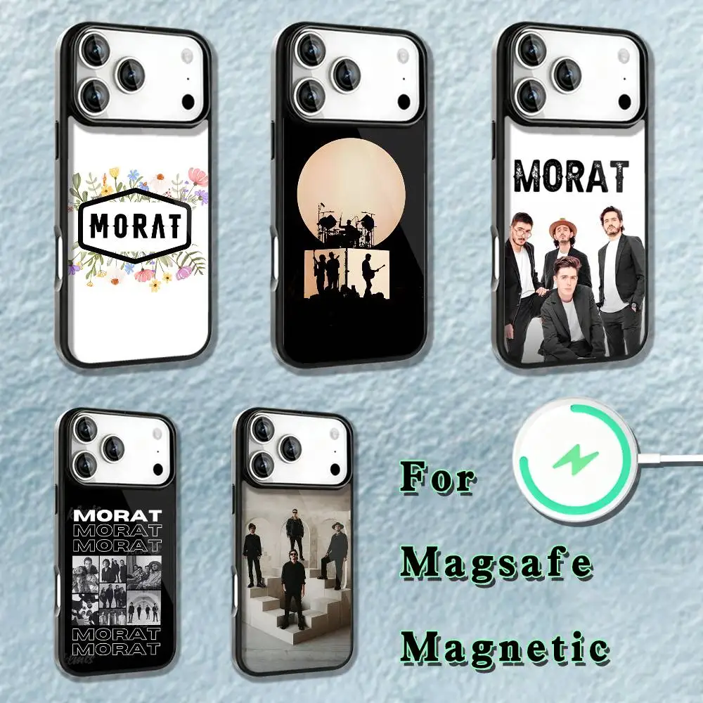 

M-Morad M-MDLR Phone Case For iPhone 17,16,15,14,13,12,11,Pro,Max,Plus,Mini,SE4,E Magnetic Magsafe Wireless Charging