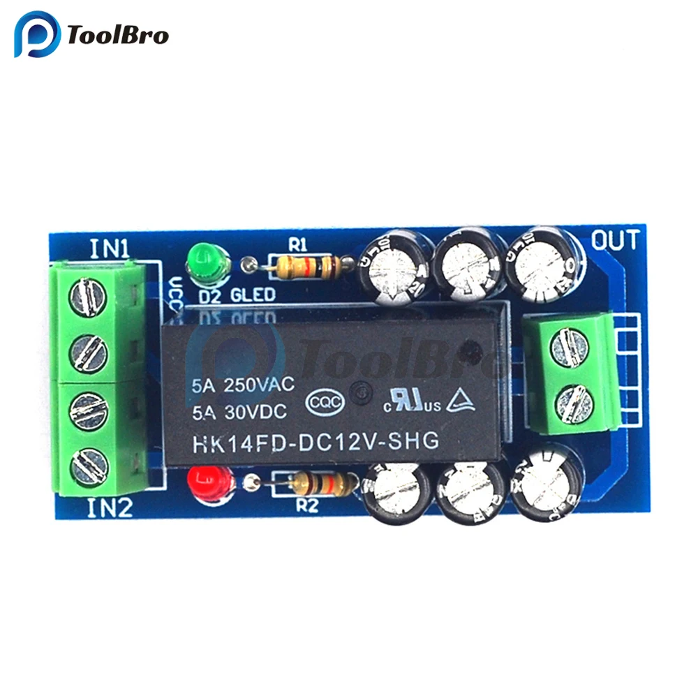 XH-M350 12V 150W 12A Backup Battery Switching Module High Power Board Automatic Switching Battery Power