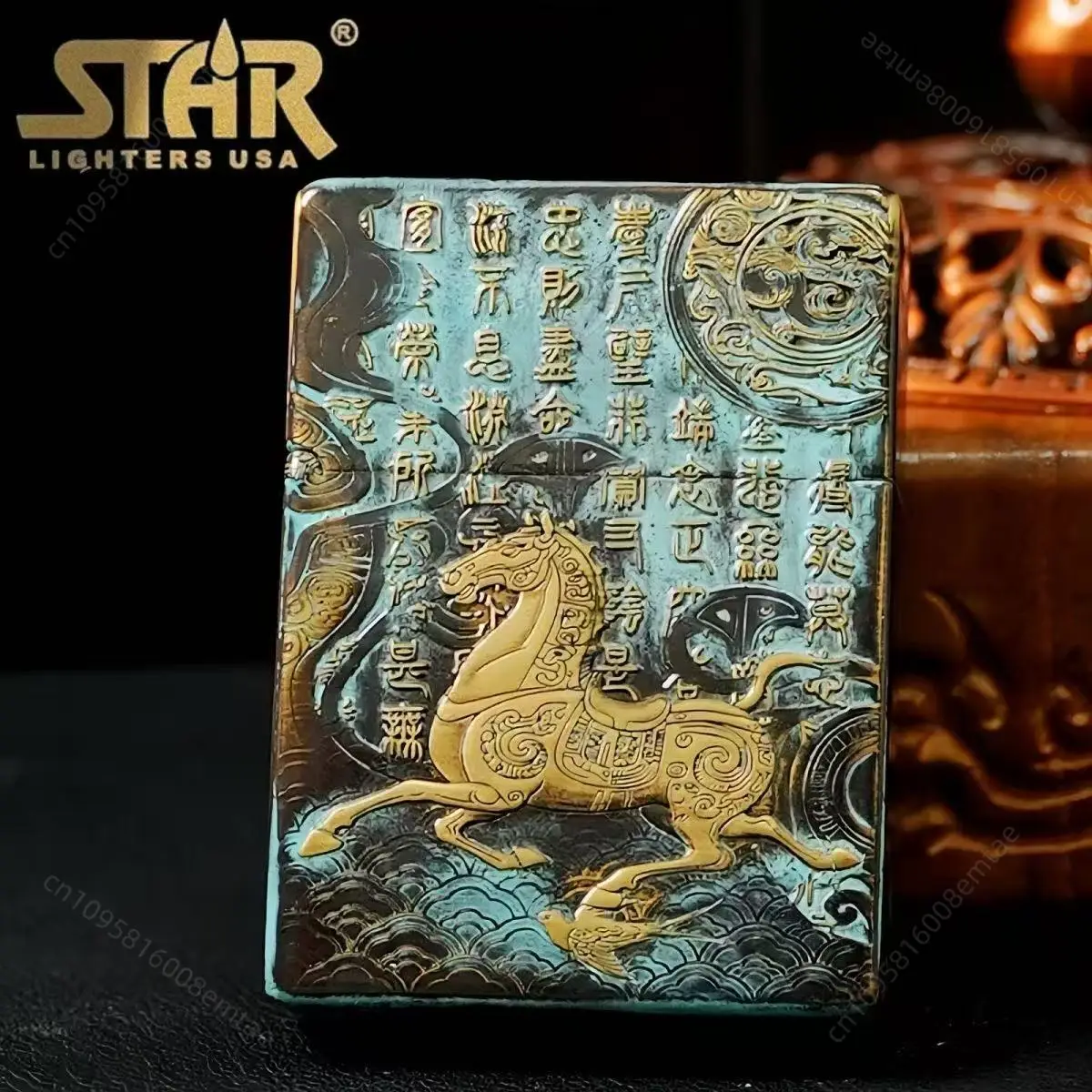 

Новая бронзовая зажигалка STAR ST9 в форме Будды, уникальная дизайнерская зажигалка, аксессуар для сигарет, подарок для мужчин