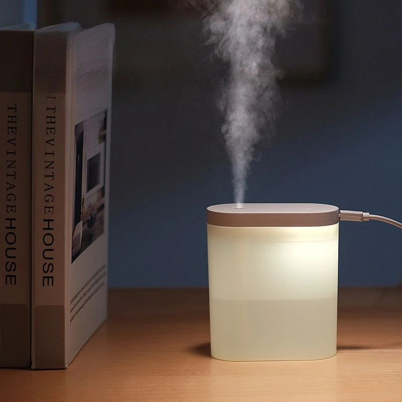 280ML Air Humidifier Ultrasonic USB Essential Oil Diffuser Car Purifier Aroma Anion Mist Maker for Home Car with LED Night Lamp